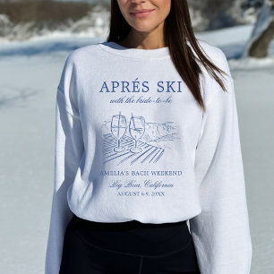 Après Ski mit der zukünftigen Braut Bach-Wochenend Sweatshirt