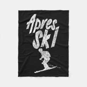Après-Ski-Party-Squad-Crew-Skiing-Bier-Skifahrer-U Fleecedecke
