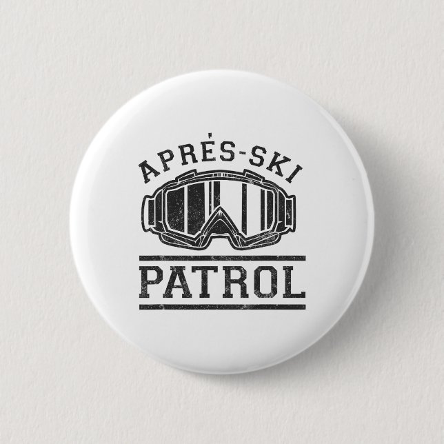 Apres Ski Patrol Button (Vorderseite)