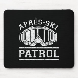 Apres Ski Patrol Mousepad