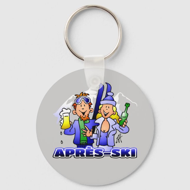 Après-ski Schlüsselanhänger (Vorderseite)