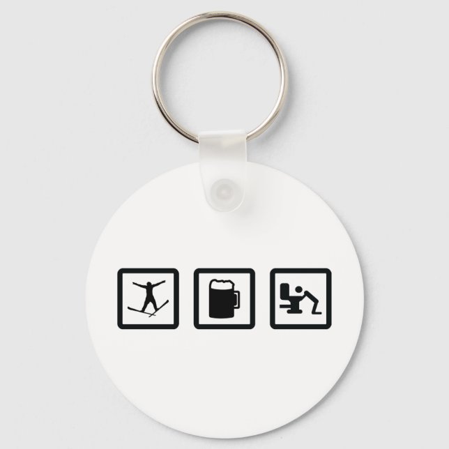 Apres Ski Schlüsselanhänger (Vorderseite)