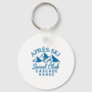Après-Ski-Social-Club-Cascade-Range Schlüsselanhänger