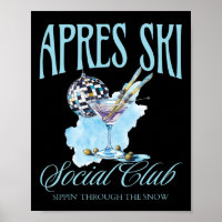 Apres Ski Social Club Drinks Party Frauen Winter
