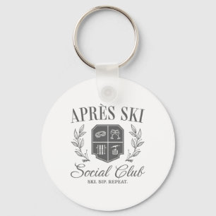 Apres Ski Social Club Skipass Albergo Colmanicchio Schlüsselanhänger