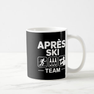 Après-Ski-Team Skifahren Snowboarden Skifahrer Apr Kaffeetasse