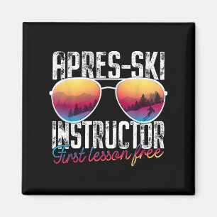 Apres Ski Trainer Erste Lektion Kostenlos Lustig S Magnet