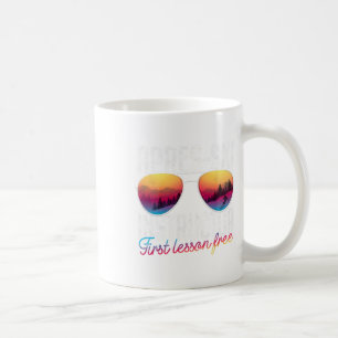 Apres-Ski-Trainer erste Lektion kostenlos lustige Kaffeetasse