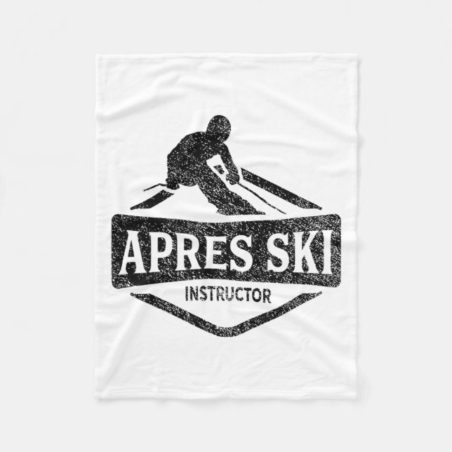 Apres-Ski-Trainer  Fleecedecke (Vorderseite)