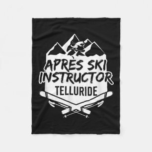 Après-Ski-Trainer Telluride Mountain Skifahren Ski Fleecedecke