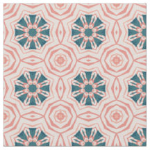 Apricot abstract floral