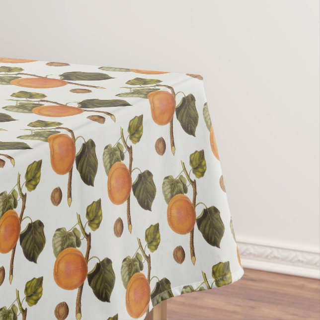 Apricot – Aprikose Mediterranean design Tischdecke (Beispiel)