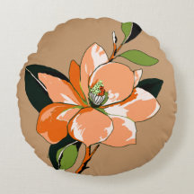 Apricot Azalea auf Tan