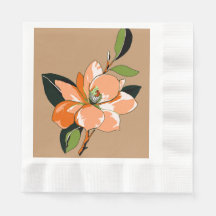 Apricot Azalea auf Tan