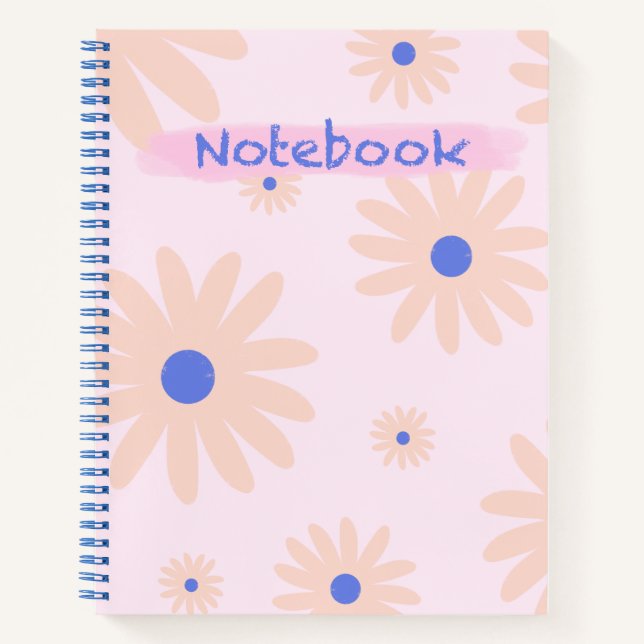 Apricot Chamomile Notebook 🌸 📓 Notizbuch (Vorderseite)