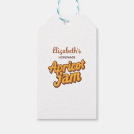Apricot Jam Geschenkanhänger