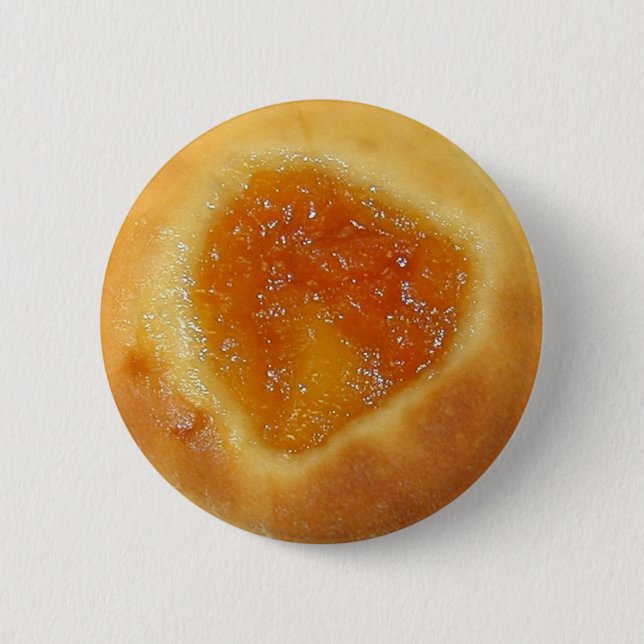 Apricot Kolache Button (Vorderseite)