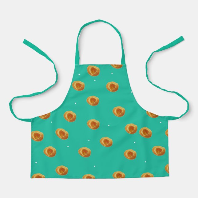 Apricot Kolaches et Dots tablier (Recto)