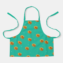 Apricot Kolaches und Dots Schürze