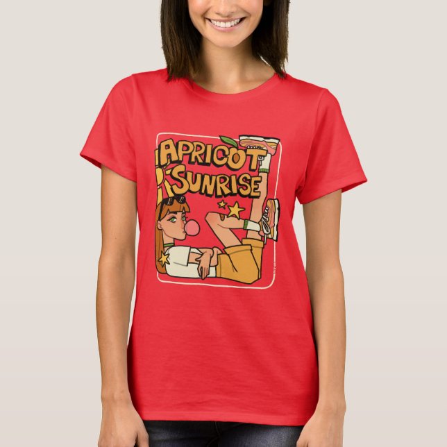 Apricot Sunrise T-Shirt (Vorderseite)