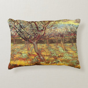 Apricot Trees in Blossom von Vincent van Gogh Dekokissen