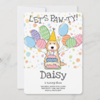 Apricot White Cockapoo Cavapoo Dog Birthday Party