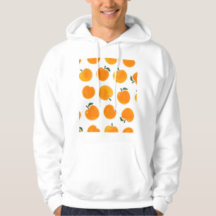 Apricots Aquarell Weißer Hintergrund Vintag Hoodie
