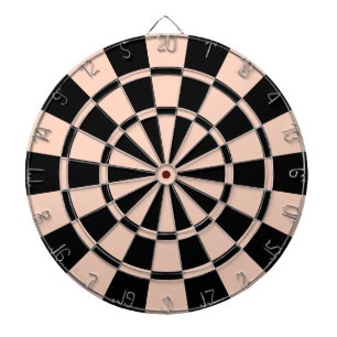 Aprikose und Black Dartscheibe