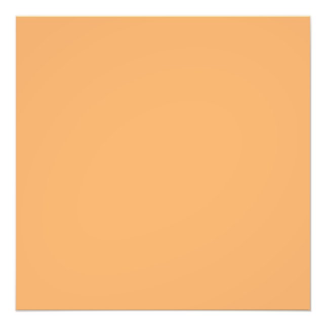 Aprikose (Vollfarbe) Fotodruck (Vorne)