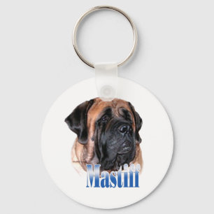 Aprikosemastiff-Namen-Schlüsselanhänger Schlüsselanhänger