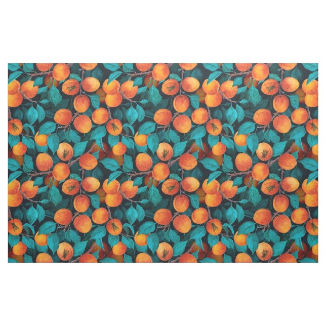 Aprikosengarten 2 stoff (Fat Quarter (45,7 x 55,9 cm))
