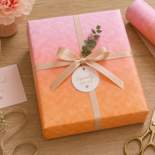 Aprikosenhimmel Geschenkpapier Set (Von Creator hochgeladen)