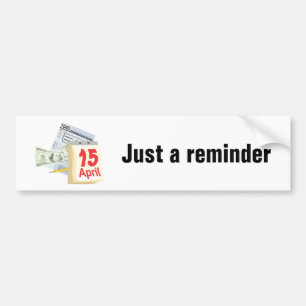 April 15- autoaufkleber