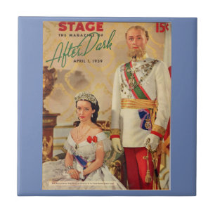April 1939 Bühne Magazine Titelblatt Fliese
