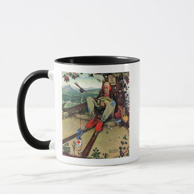 April, 1945 tasse (Links)