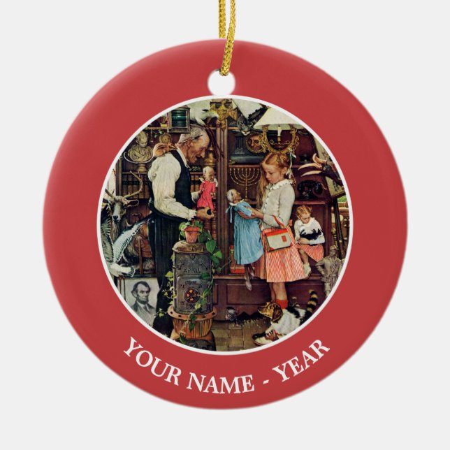 April, 1948 keramik ornament (Vorne)