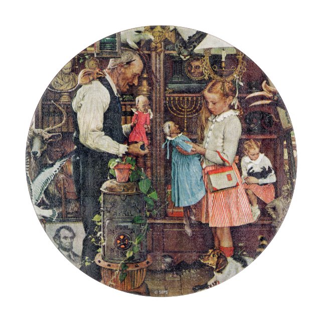 April, 1948 schneidebrett (Vorderseite)