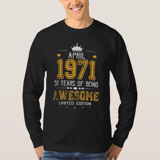 April 1971 51 Jahre Phantastisch T-Shirt (Vorderseite)