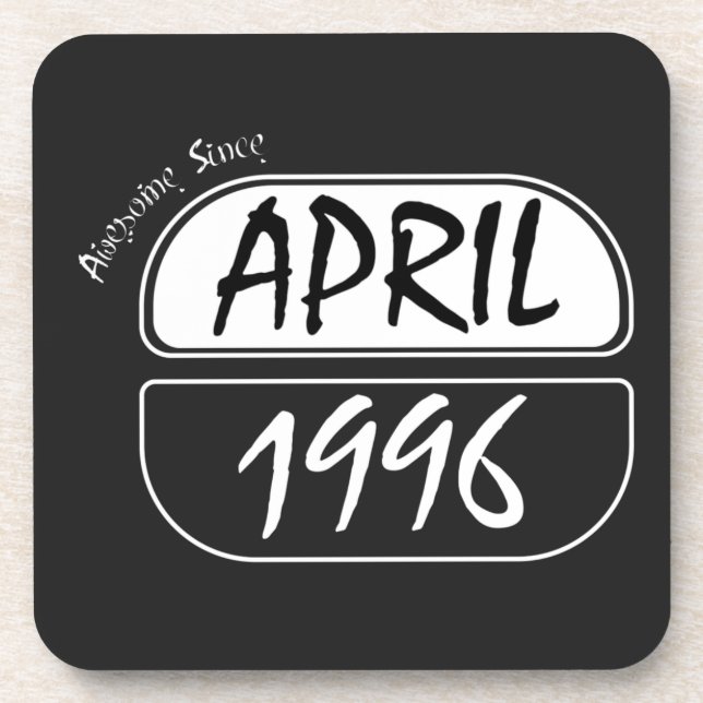 April 1996 getränkeuntersetzer (Vorderseite)