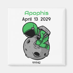 April 2029 Astronaut Magnet