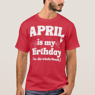 April - 9. T-Shirt