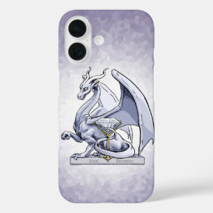 April Birthstone Dragon: Diamond Case-Mate iPhone 16 Hülle