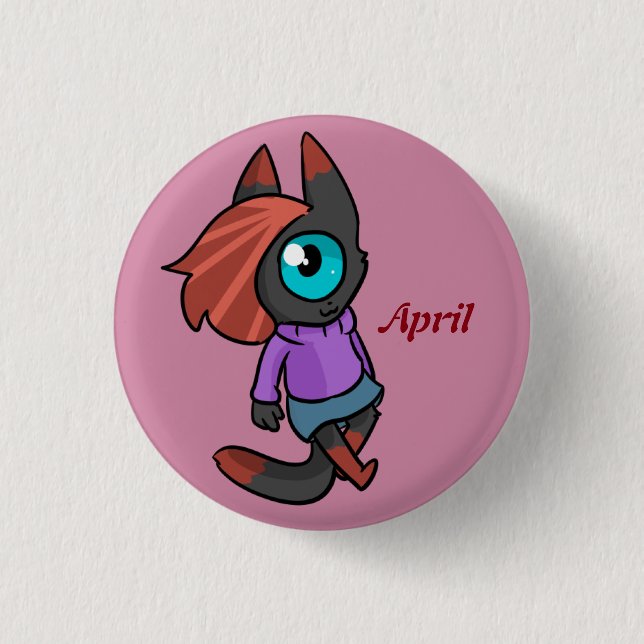 April Button (Vorderseite)