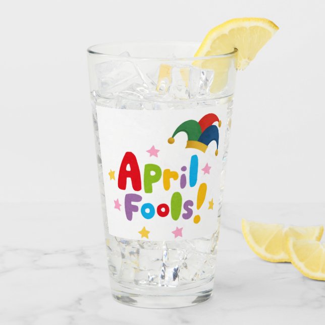 April, der Narr Glas (Rückseite Ice)