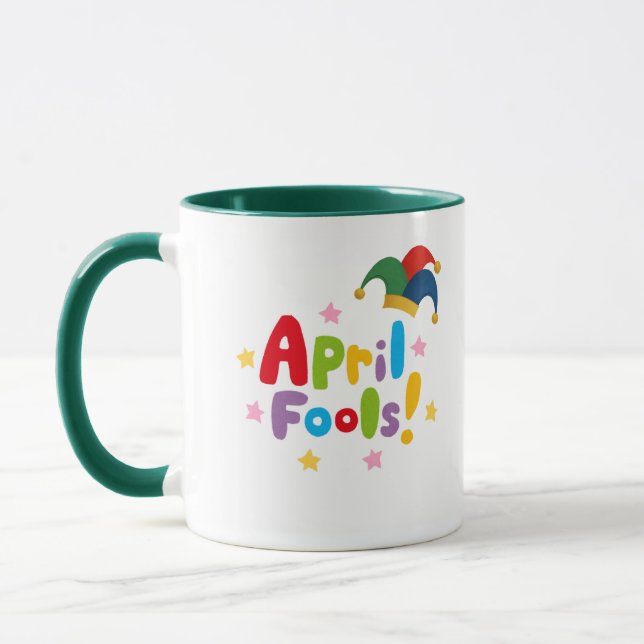 April, der Narr Tasse (Links)