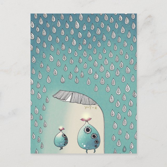 April Dusche 2012 Postkarte (Vorderseite)