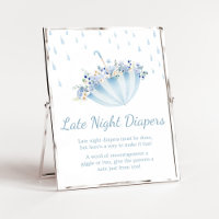 April Dusche bringt Blume spät in die Nacht Windel