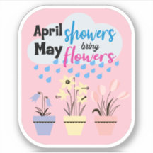 APRIL DUSCHEN BRING MAY BLUME - Rainy Redewendunge