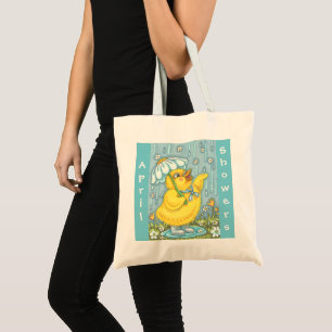 APRIL-DUSCHEN, SPRINGSCHICK-TOTE-BAG TRAGETASCHE