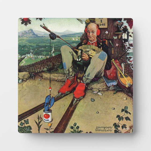 April Fool, 1945 Fotoplatte (Vorderseite)